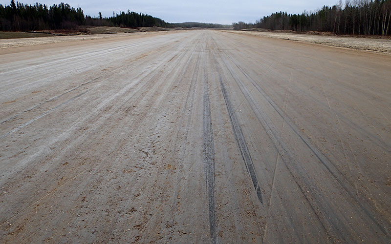 Gravel Runway Resurfacing Fines Preservation System Midwest