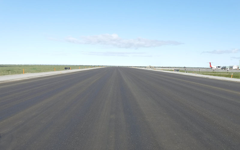 Gravel Runway Resurfacing SECUR Stabilization System Midwest