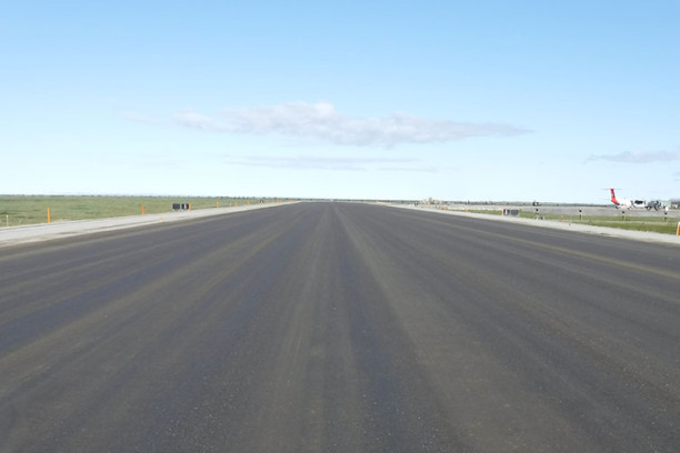 Gravel Runway Resurfacing SECUR Stabilization System Midwest