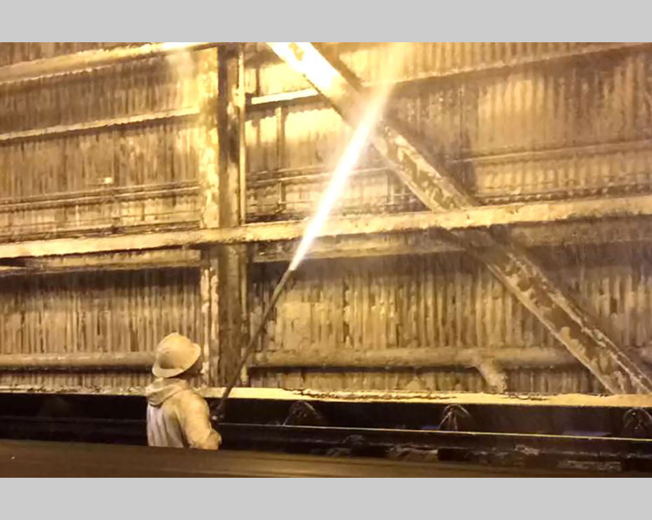 Combustible Dust Cleaning FoamKleen XT Portable Cleaning System and Foam Agent