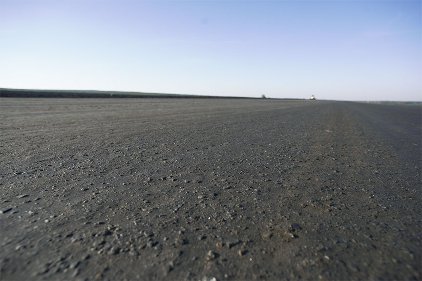 EK35 Gravel Runway Resurfacing Fines Preservation Midwest