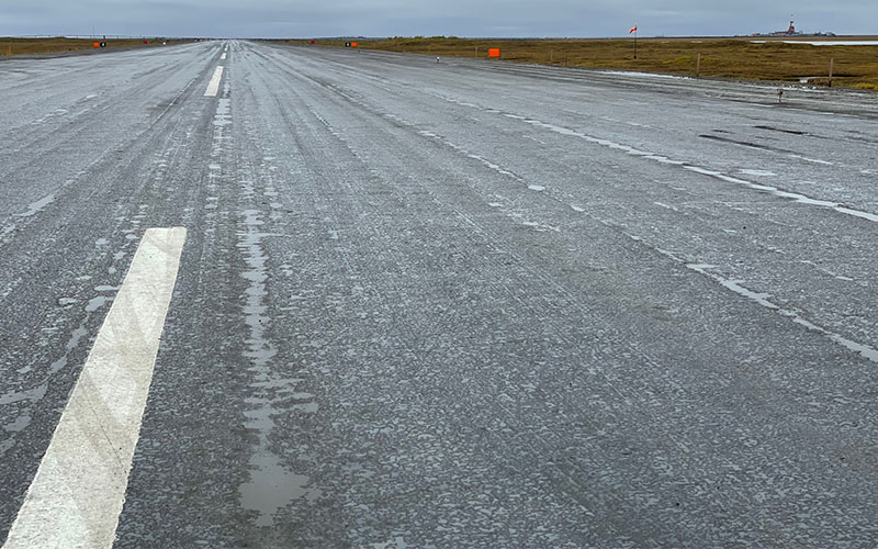 Gravel Runway Resurfacing SECUR Stabilization System Results Midwest