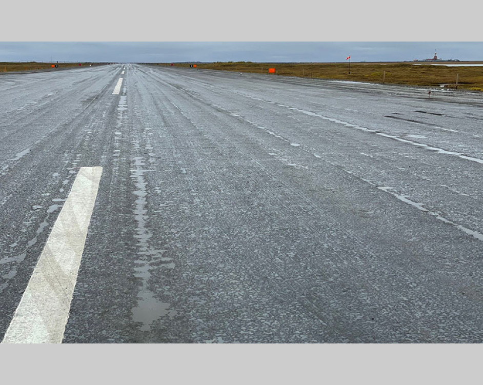 Gravel Runway Resurfacing SECUR Stabilization System Results Midwest
