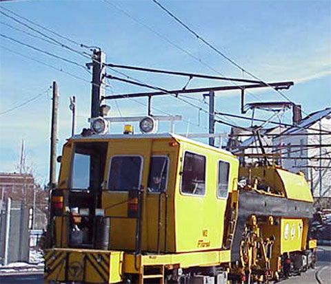 Ice Barrier Transit Catenary Line Anti Icing Midwest