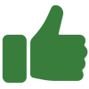 Enhanced Water Dust Control Thumbs Up Icon