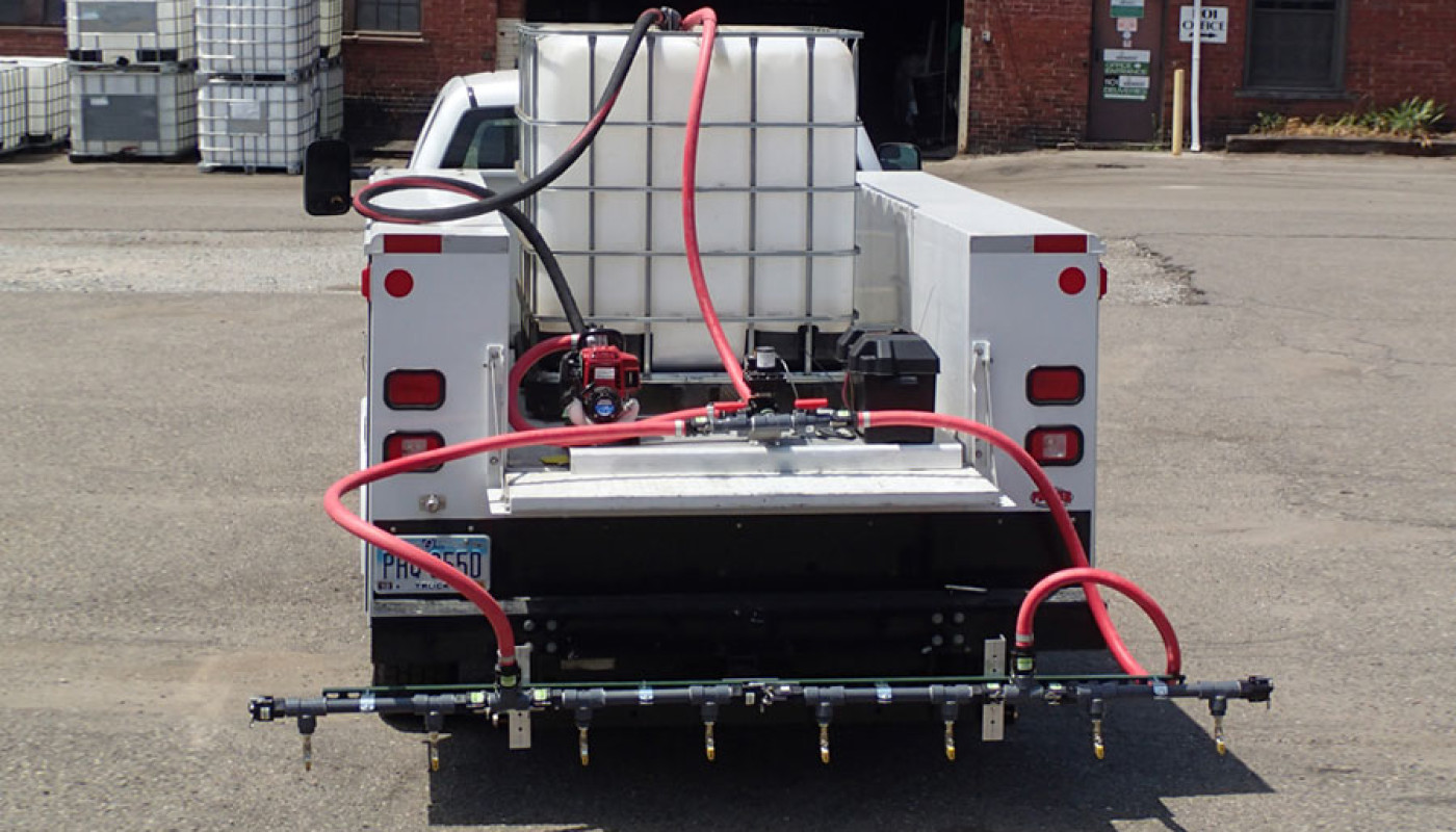 Dust Control Program GSA Back of Truck