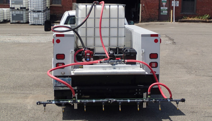 Dust Control Program GSA Back of Truck