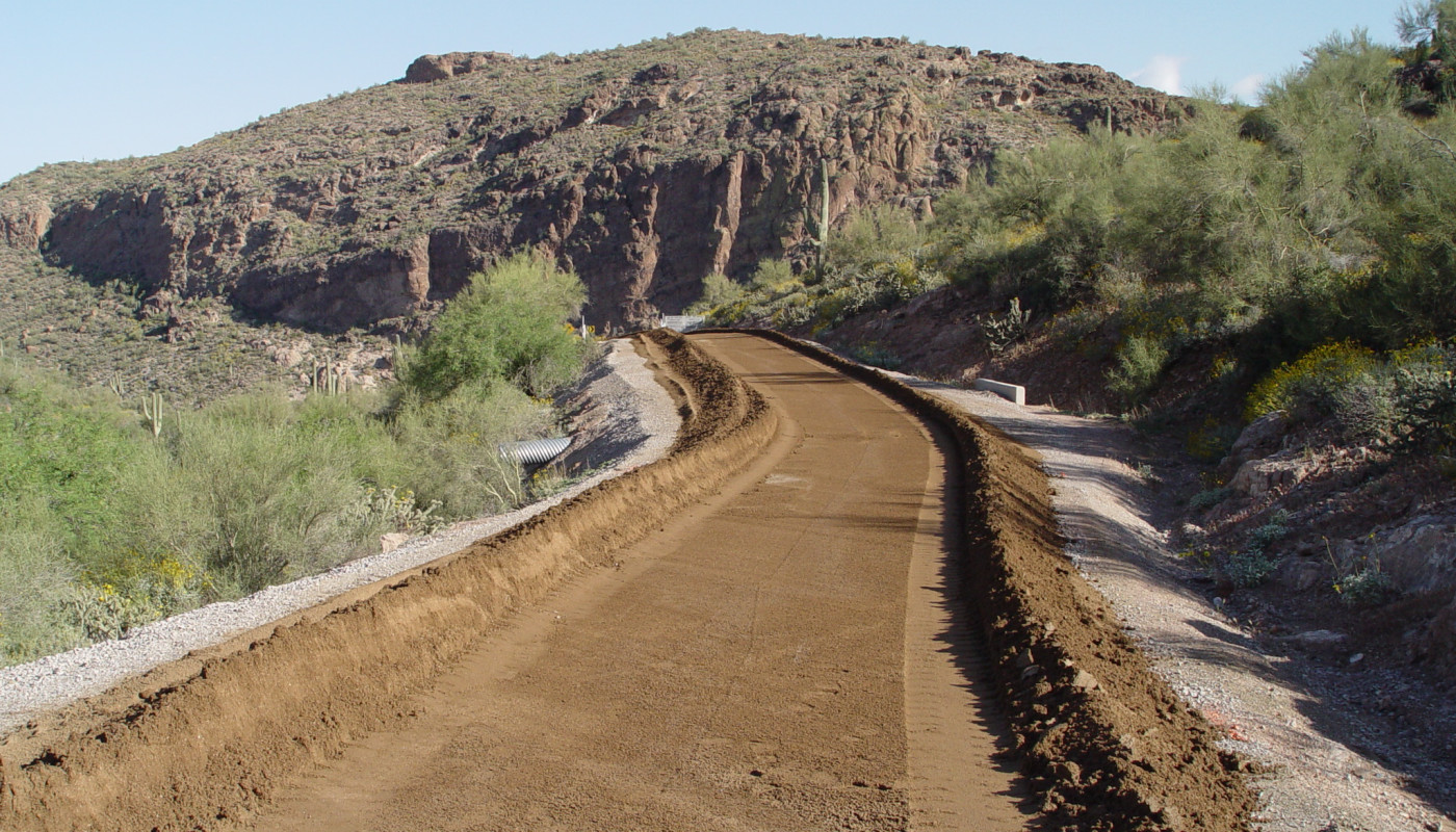 Soil Stabilization Horse Mesa Road Midwest 08