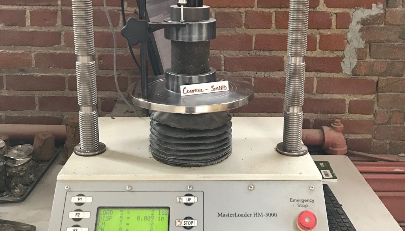 Lab Soil Testing Control Soaked Humboldt Testing