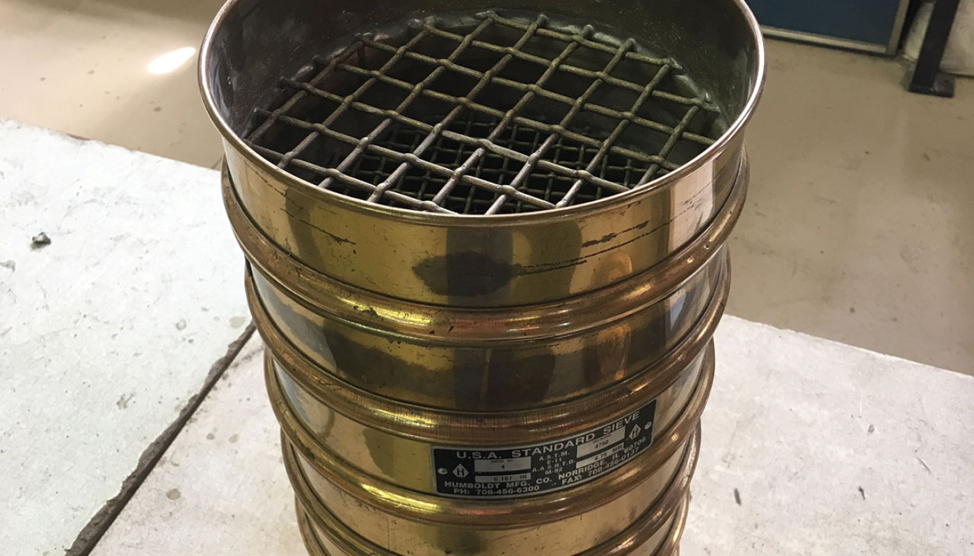 Lab Soil Testing Sieve Nest