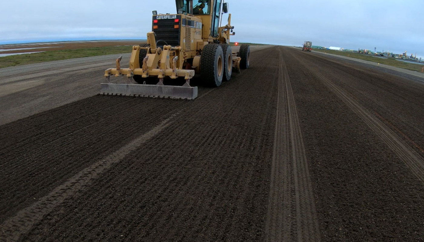 08 SECUR Gravel Runway Stabilization Project