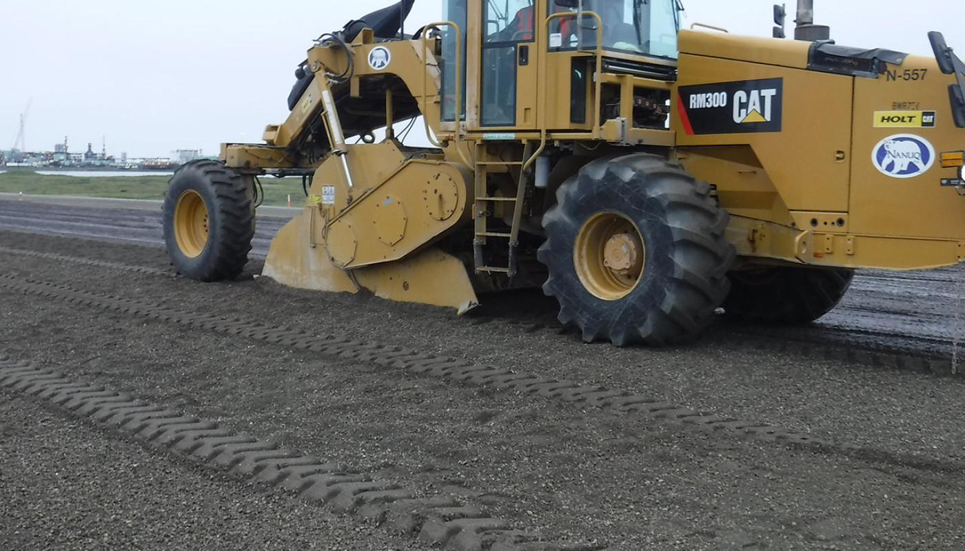 10 SECUR Gravel Runway Stabilization Project