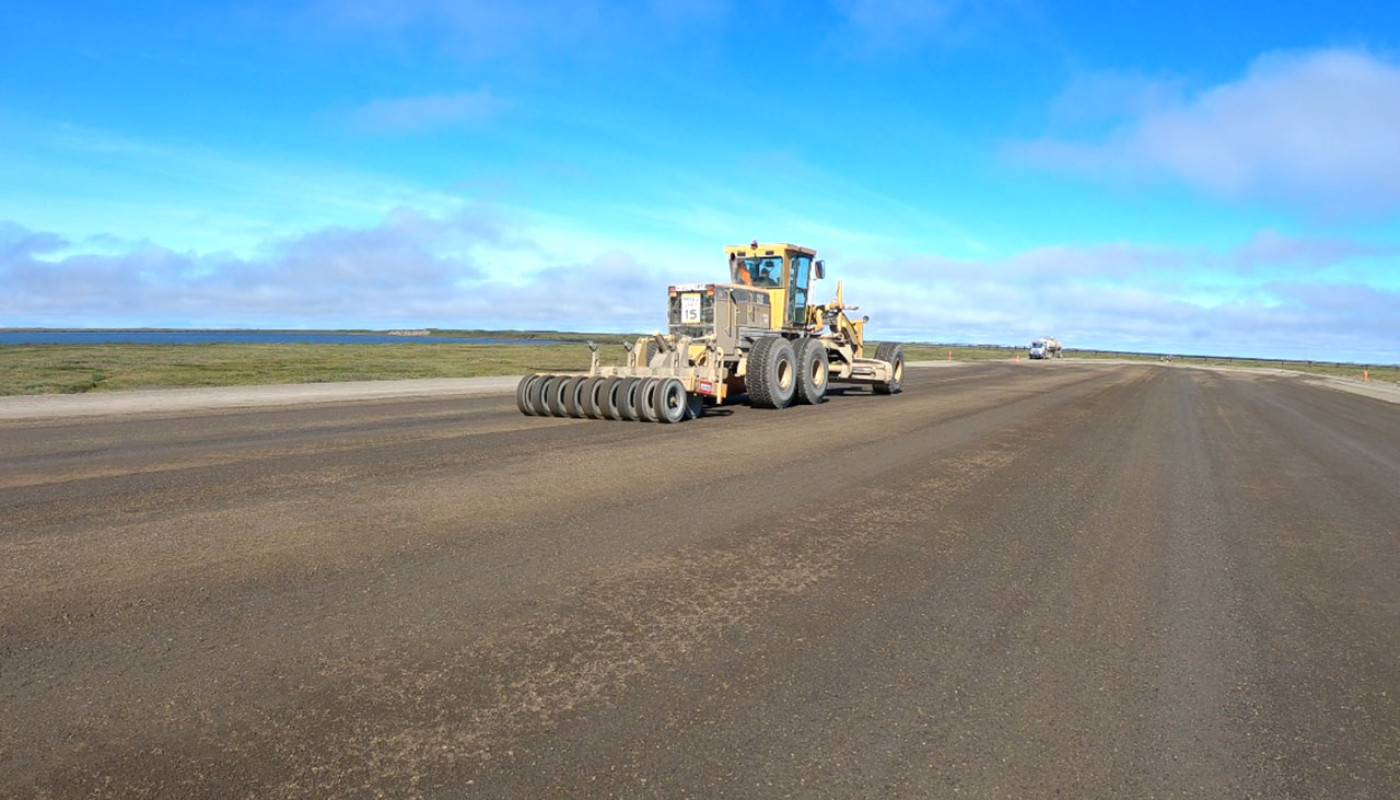 11 SECUR Gravel Runway Stabilization Project