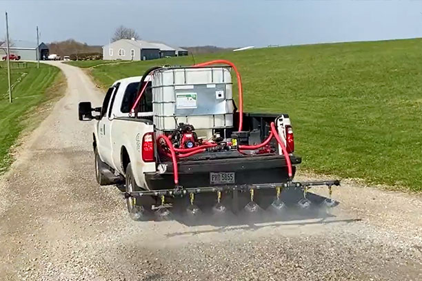 Dust Control Program Truck Sprayer
